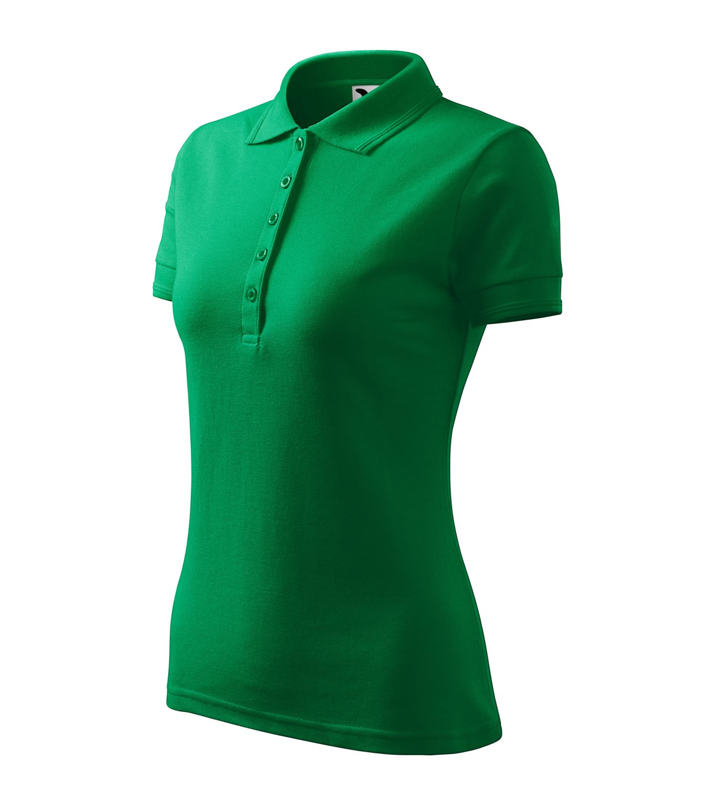 Pique Polo Polokošile dámská Barva: středně zelená, Velikost: 2XL