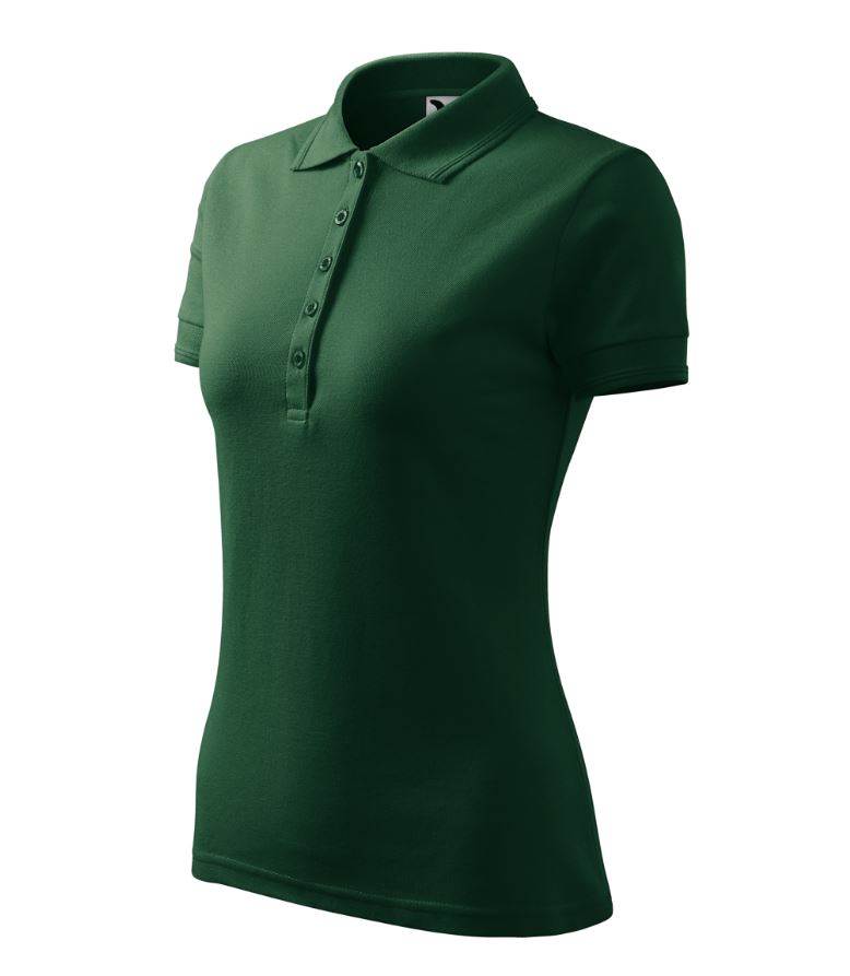 Pique Polo Polokošile dámská Barva: dark green, Velikost: XL