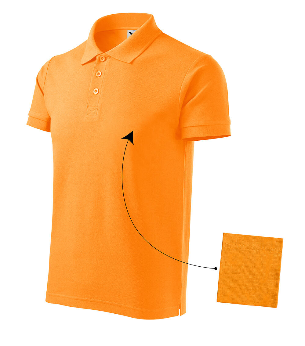 Cotton Polokošile pánská Barva: tangerine orange, Velikost: 3XL