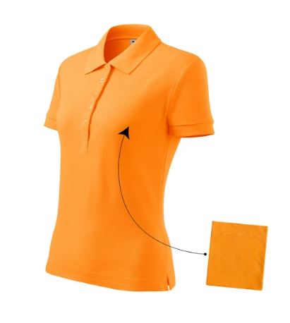 Cotton Polokošile dámská Barva: tangerine orange, Velikost: L