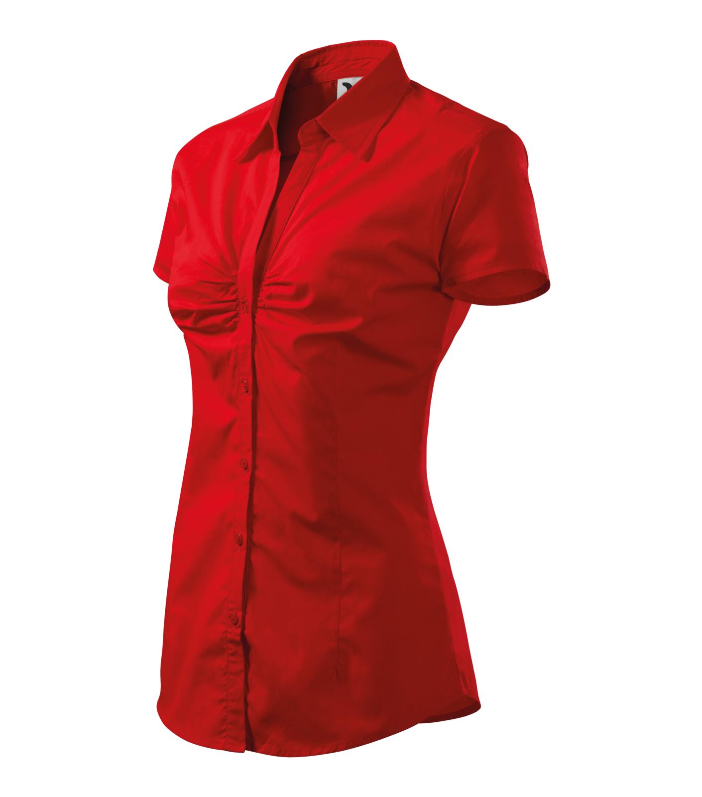 Chic Košile dámská Barva: červená, Velikost: M