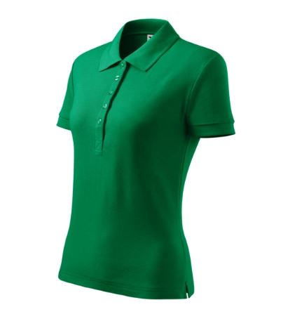 Cotton Heavy Polokošile dámská Barva: středně zelená, Velikost: 2XL