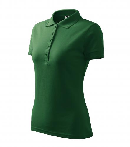 MALFINI® Pique Polo Polokošile dámská Velikost: XS, Barva: lahvově zelená