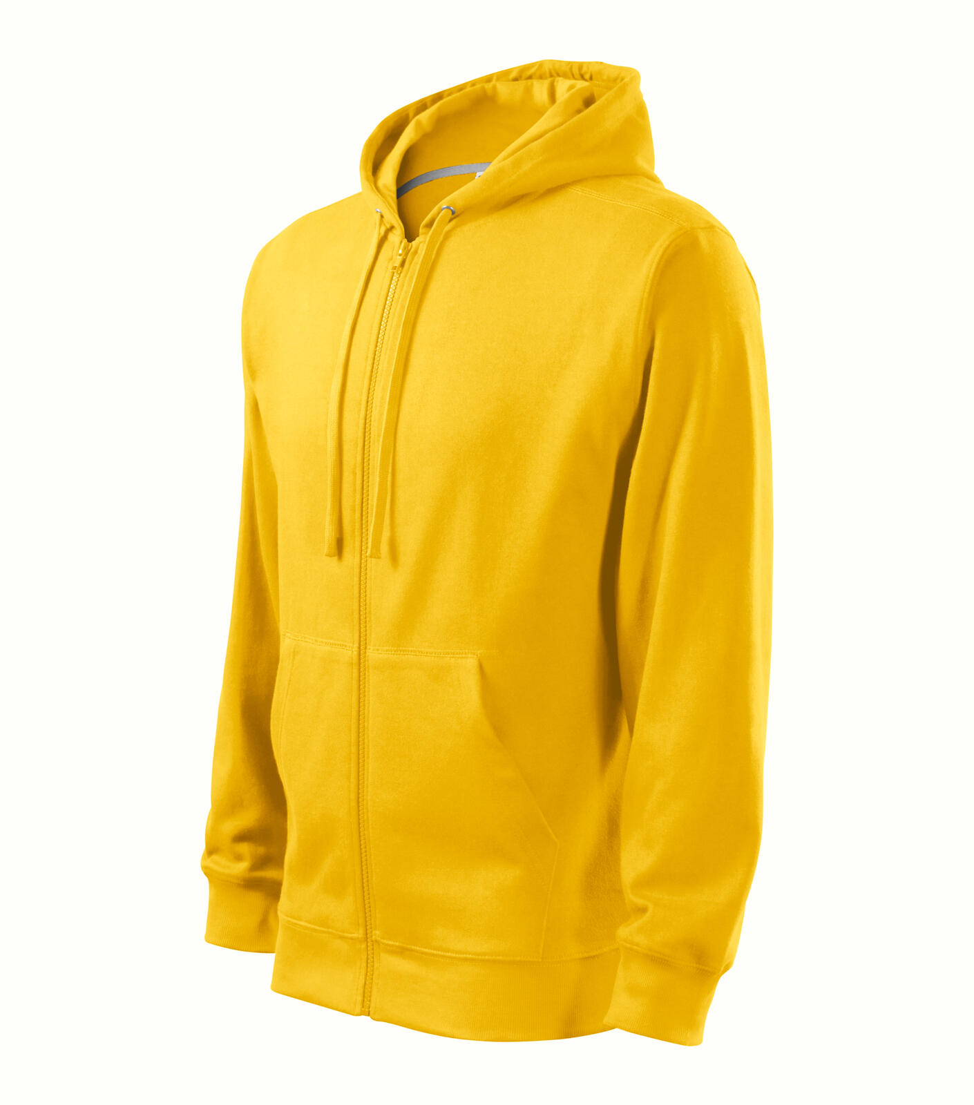 Trendy Zipper Mikina pánská Barva: žlutá, Velikost: 3XL