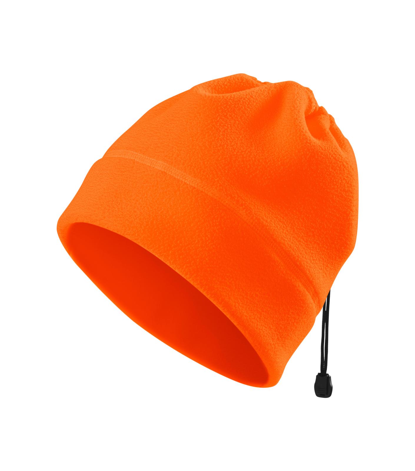 HV Practic Fleece čepice unisex Barva: fluorescenční oranžová, Velikost: uni
