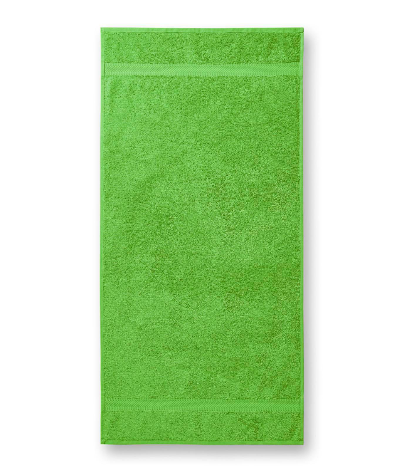 Terry Bath Towel Osuška unisex Barva: apple green