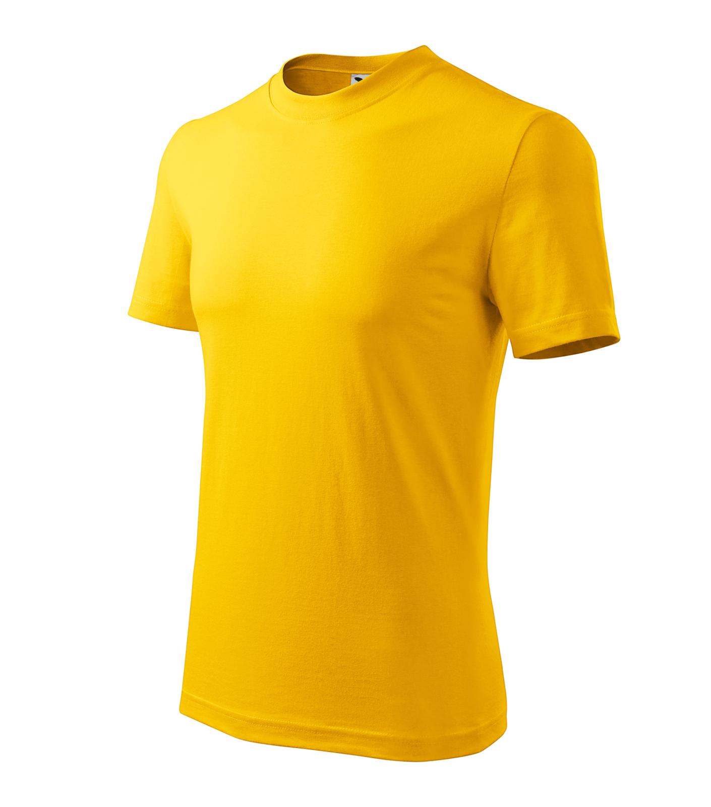 Classic Tričko unisex Barva: žlutá, Velikost: 2XL