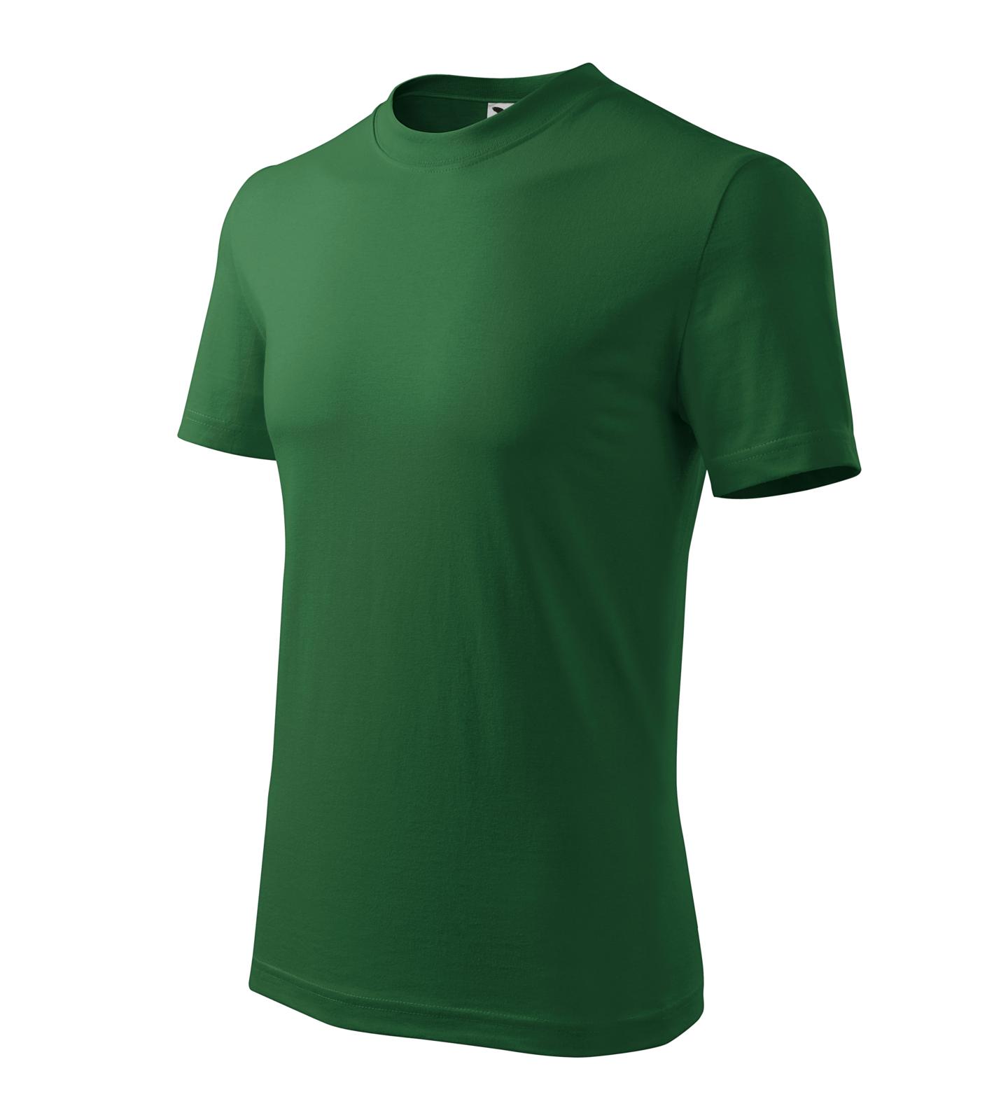 Classic Tričko unisex Barva: lahvově zelená, Velikost: XL