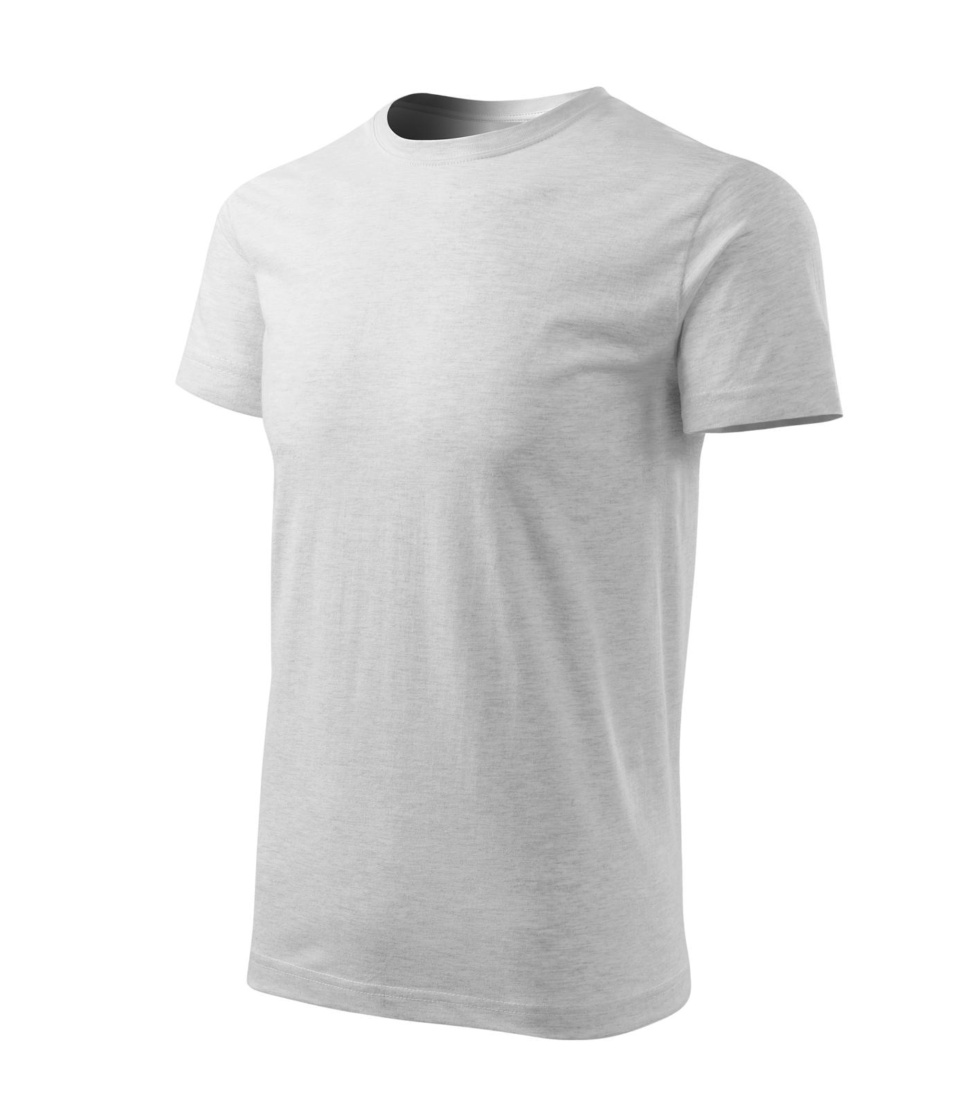 Basic Free Tričko pánské Barva: světle šedý melír, Velikost: S