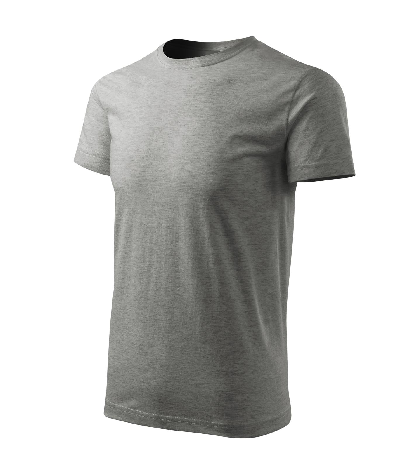 Basic Free Tričko pánské Barva: tmavě šedý melír, Velikost: S
