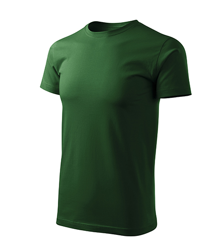 Basic Free Tričko pánské Barva: lahvově zelená, Velikost: L