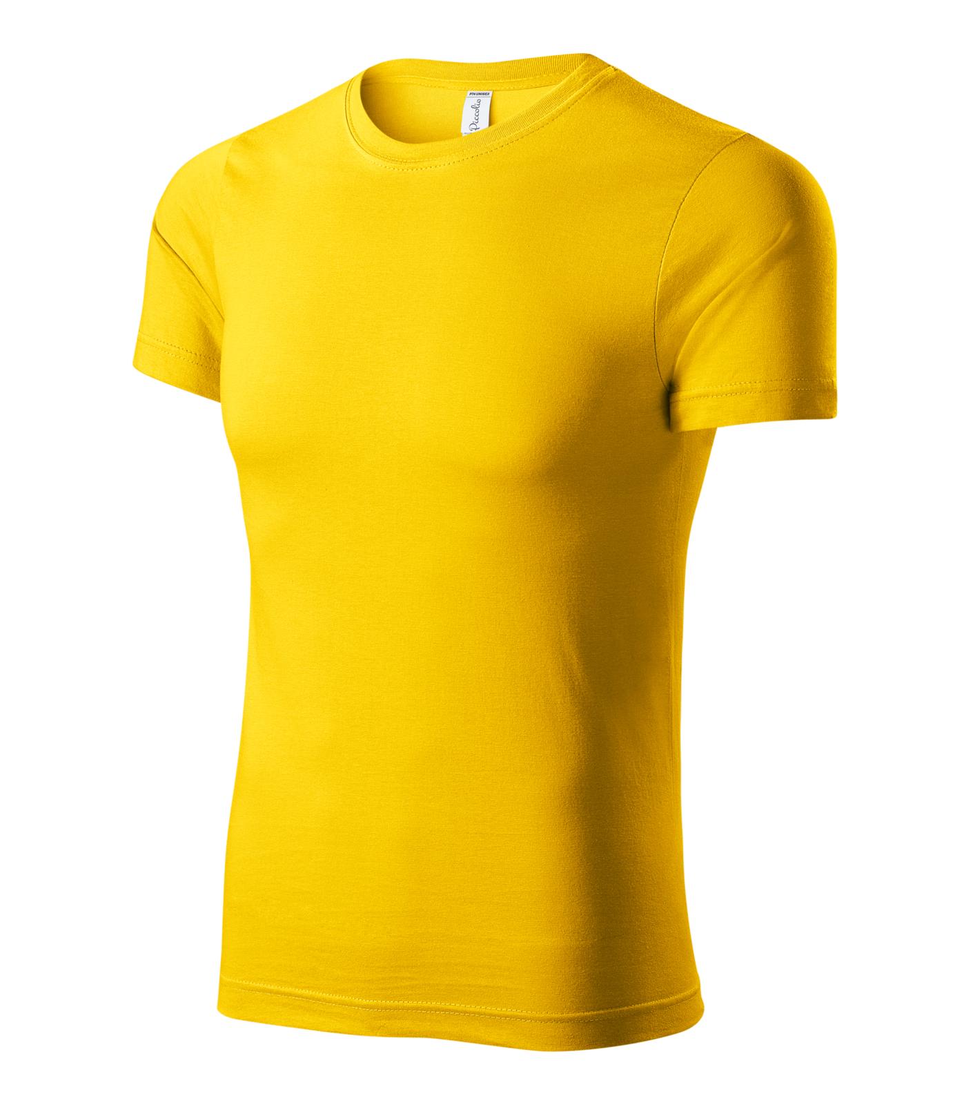 Paint Tričko unisex Barva: žlutá, Velikost: 2XL
