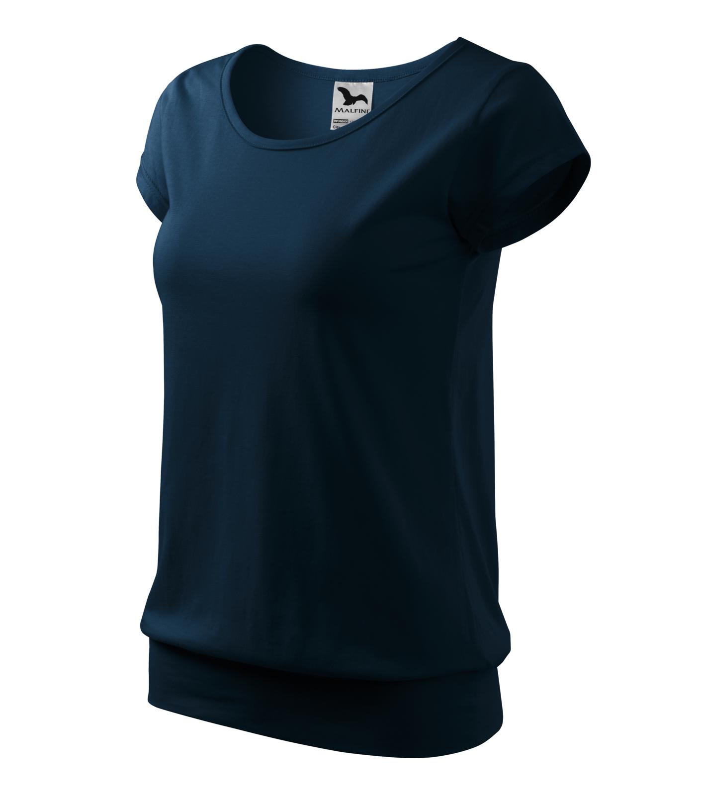 City Tričko dámské Barva: námořní modrá, Velikost: XL