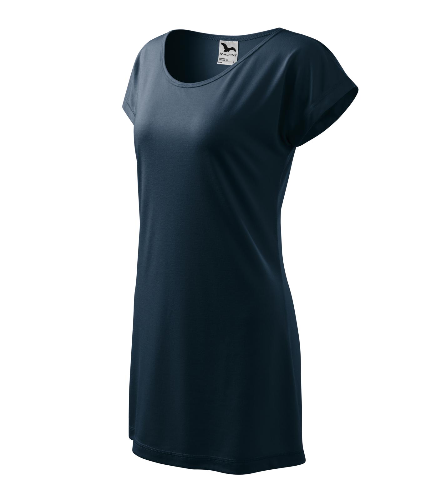Love Tričko/šaty dámské Barva: námořní modrá, Velikost: XL