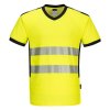Tričko PW3 Hi-Vis s výstřihem do V