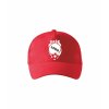 červená klubová kšiltovka