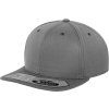 6 panelová kšiltovka Fitted Snapback šedá
