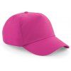 5 panelová kšiltovka z bavlny fuchsia red