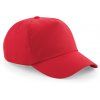 5 panelová kšiltovka z bavlny formula red