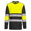 Tričko PW3 Hi-Vis třída 1 L/S