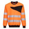 Mikina s výstřihem ke krku PW2 Hi-Vis