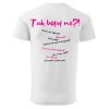03Tričko basic Tak bojuj ne celý rozhovor černý potisk
