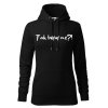 04Mikina Cape dámská Tak bojuj ne bílý potisk
