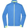 Pánská 3-vrstvá sportovní softshell bunda JN 1126 tyrkysova