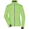 Dámská 3-vrstvá sportovní softshellbunda JN 1125 Barva neon green