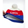 Zimní čepice Czech Republic s bambulí