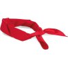 Bavlněný šátek Bandana KP 451 – červená – 100% bavlna