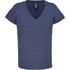 Dámské tričko s výstřihem do V Regent  námořní modré