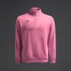 Sportovní mikina Mawi 1/2 zip růžová