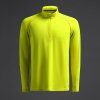 manžety s otvory pro palce neon yellow