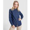 Dámská džínová košile Lujan denim na modelce