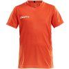Dětské sportovní tričko Craft oranžové