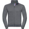 Pánská mikina Authentic Russell 267M na zip šedá