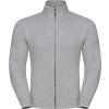 Pánská mikina Authentic Russell 267M na zip barva světle šedý melír