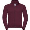 Pánská mikina Authentic Russell 267M na zip fuchsiová