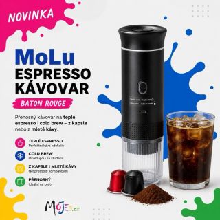 Káva kdykoliv. Kdekoliv. Přesně tak, jak ji máte rádi. 🤎 Představujeme novinku v našem e-shopu – MoLu Espresso Baton...