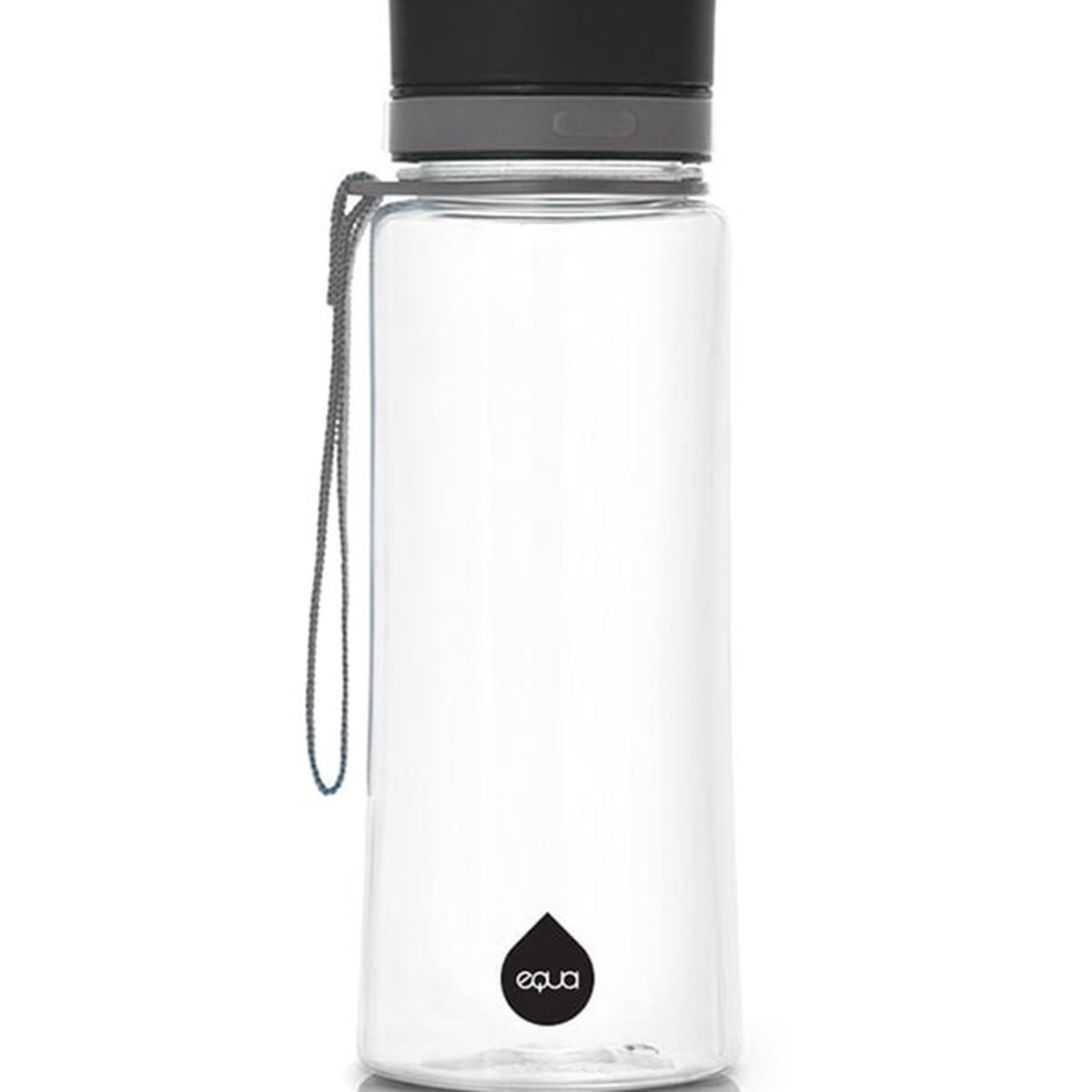 Čirá plastová lahev EQUA Plain Black