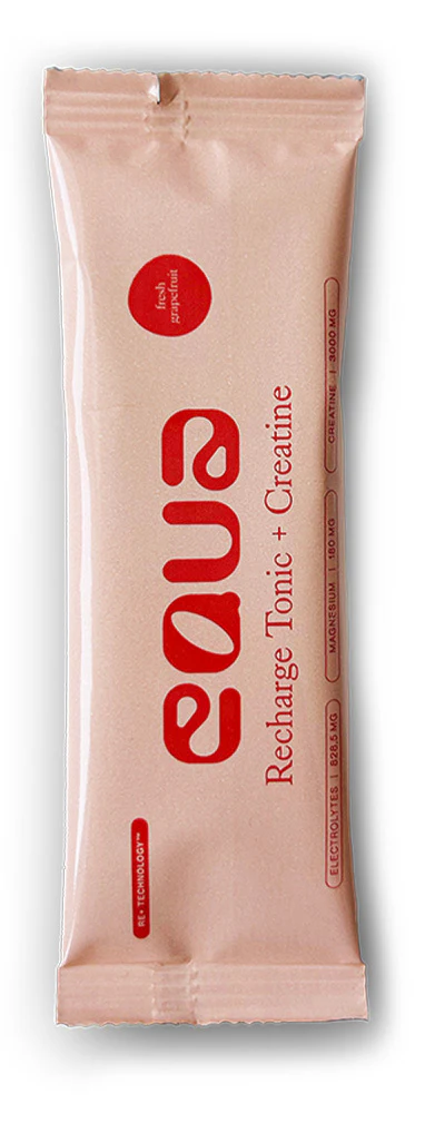 1 opakowanie dziennie EQUA Recharge Tonic – świeży grejpfrut + Creatine