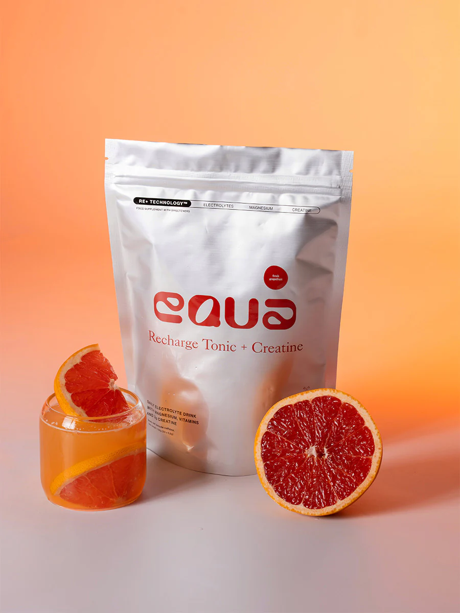 Bez cukru EQUA Recharge Tonic – świeży grejpfrut + Creatine