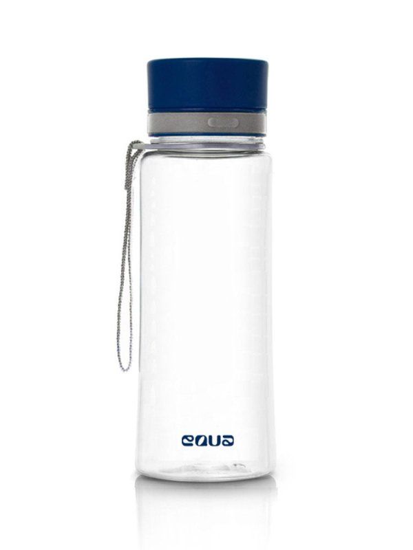 Plastová BPA free lahev z tritanu EQUA Plain Blue 600 ml