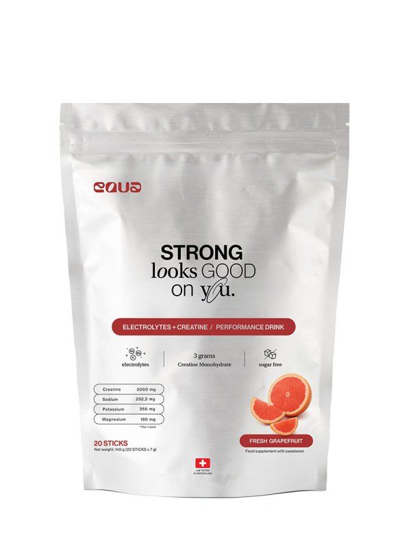 Iontový nápoj s elektrolyty EQUA Recharge Tonic + Creatine