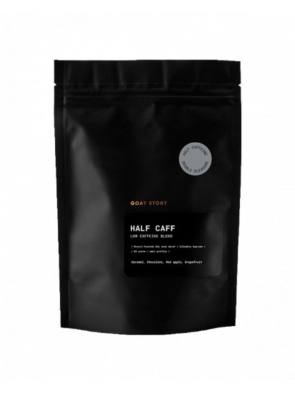 Half Caff Low caffeine Coffee Blend (Hmotnost 500 g, Hrubost mletí Turkish (Ibrik))