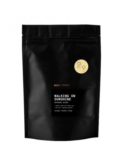 GOAT STORY Walking on Sunshine, Seasonal Blend - Espresso/Filter (500 g) (Hrubost mletí Espresso (500 g))