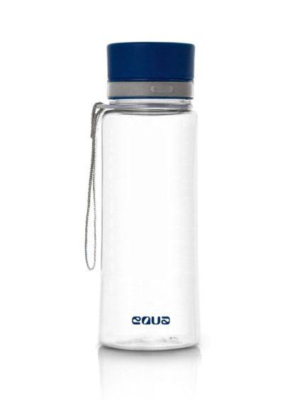 Plastová BPA free lahev z tritanu EQUA Plain Blue 600 ml