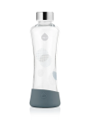 Skleněná lahev EQUA Metallic Silver 550 ml