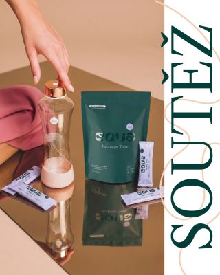 💚 SOUTĚŽ 💚 Vyhraj skleněnou EQUA lahev o objemu 550 ml a Recharge Tonic dle vlastního výběru – pro sebe i svého soutěžního...